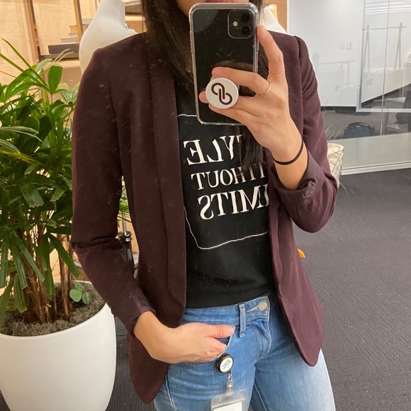 H&M Jackets & Blazers - NWT H&M Maroon Blazer
